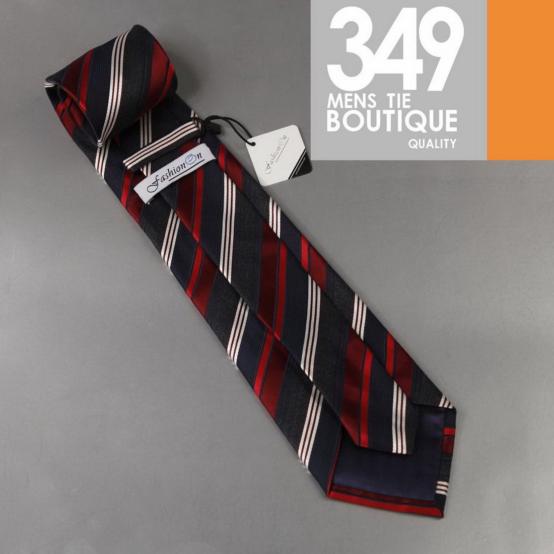 Premium Black Pure Silk Necktie for Men with Floral Pattern - Elegant Formal Wear for Business, Weddings & Special Occasions