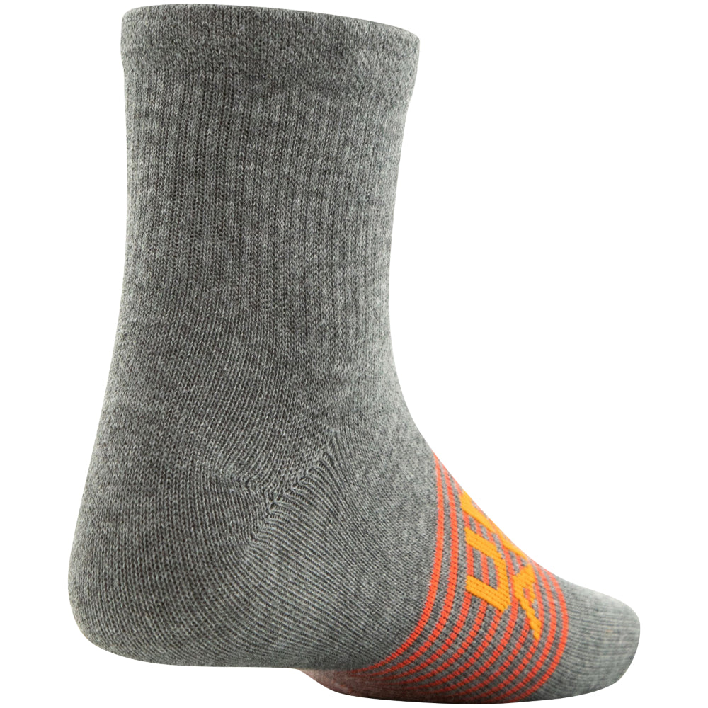 Under Armour Youth Essential Quarter Socks 6-Pack for Boys - Moisture-Wicking Athletic Socks for Running, Basketball & School Sports