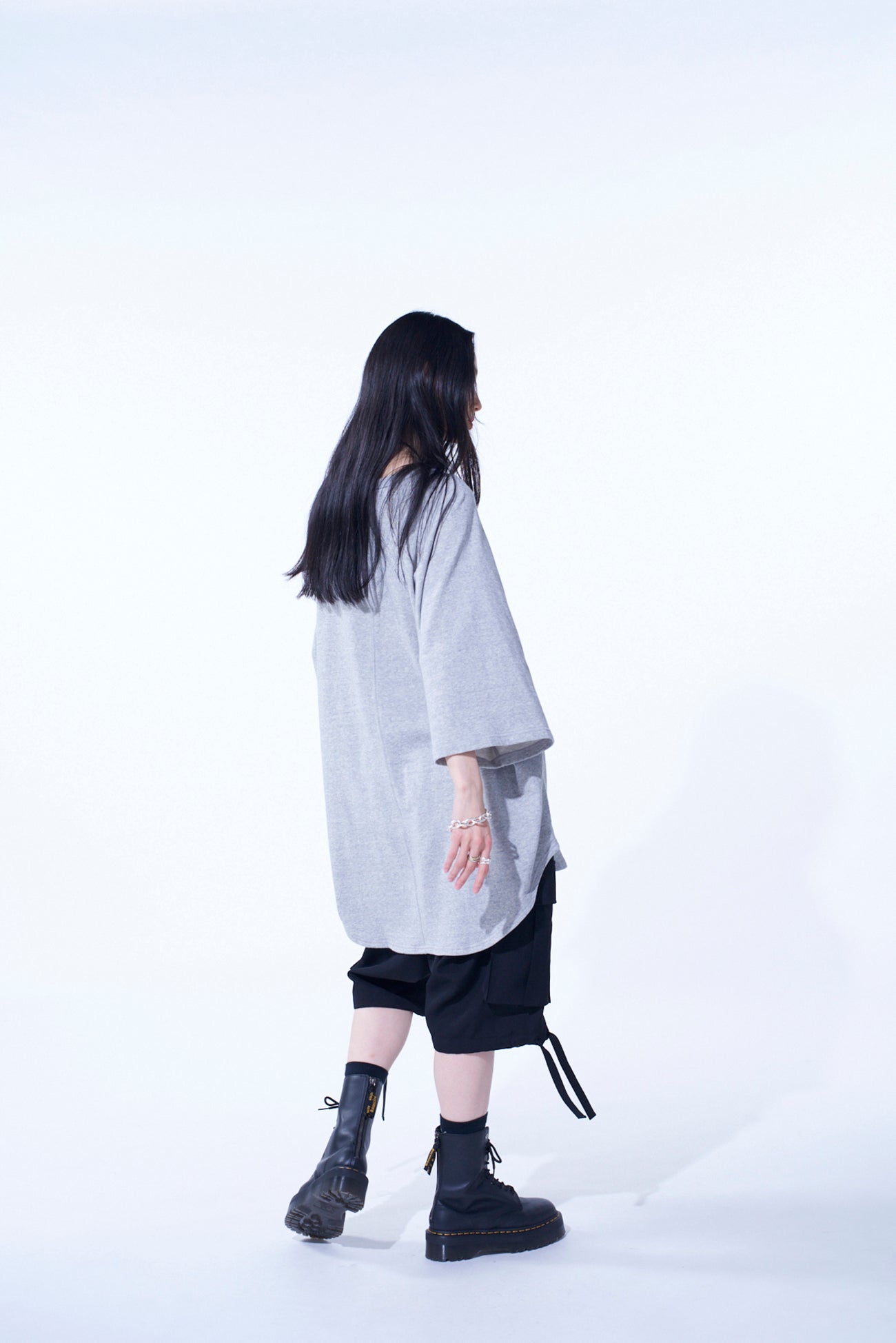 Soft Cotton Gauze Oversized T-Shirt with Raglan Sleeves & Center Back Stitch Detail - Comfortable Loose Fit Casual Top for Women | Perfect for Everyday Wear, Layering & Relaxing at Home
