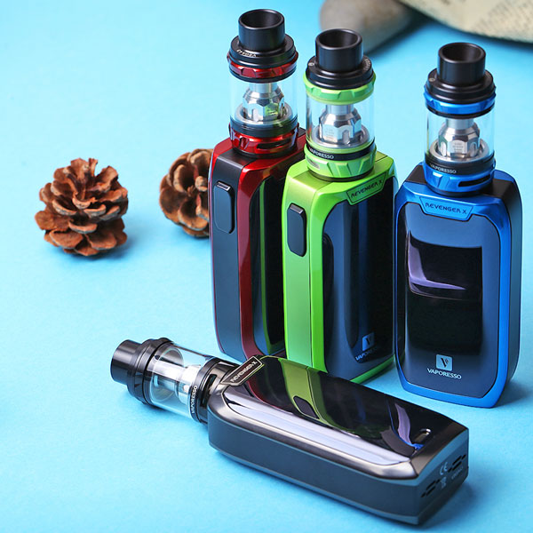 Vaporesso Revenger X 220W TC Mod Kit with NRG Tank - High Power Vape Mod for Sub-Ohm Vaping & Cloud Chasing | Perfect for Advanced Vapers & Enthusiasts