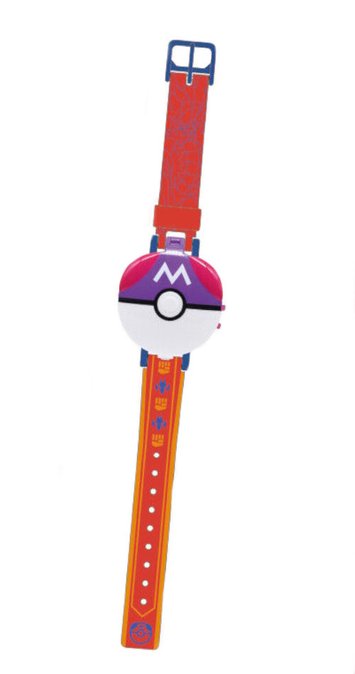 Pokemon Monster Ball Watch - Takara Tomy Paldea Region Wrist Watch Toy for Kids & Collectors | Perfect Gift for Pokemon Fans, Cosplay & Gaming Events