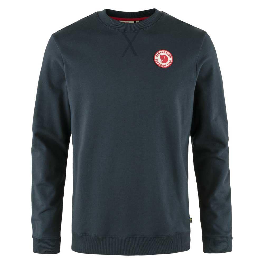 Fjällräven 1960 Logo Badge Sweater - Vintage-Inspired Wool Pullover for Men & Women | Outdoor Adventure & Casual Wear