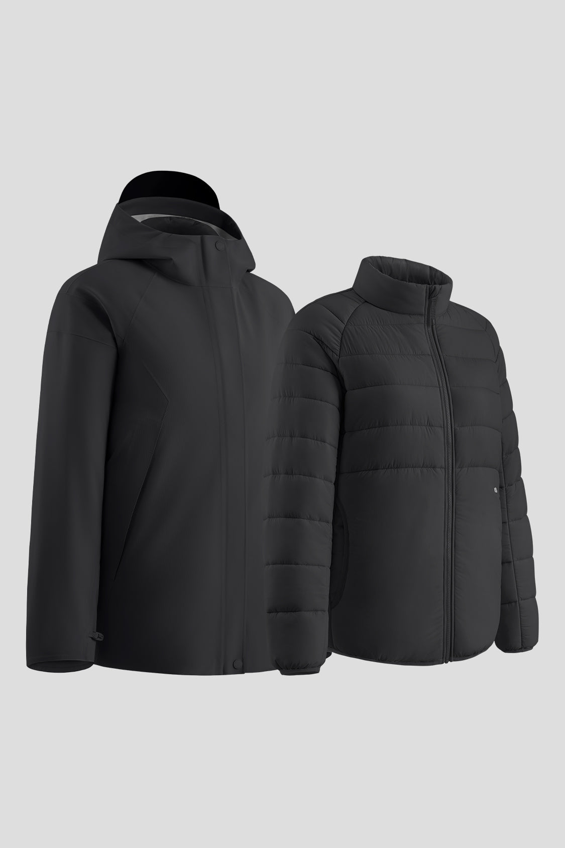 HeatCore Women's 3-in-1 Interchangeable Jacket - Waterproof Windproof Winter Coat for Hiking, Skiing & Outdoor Activities