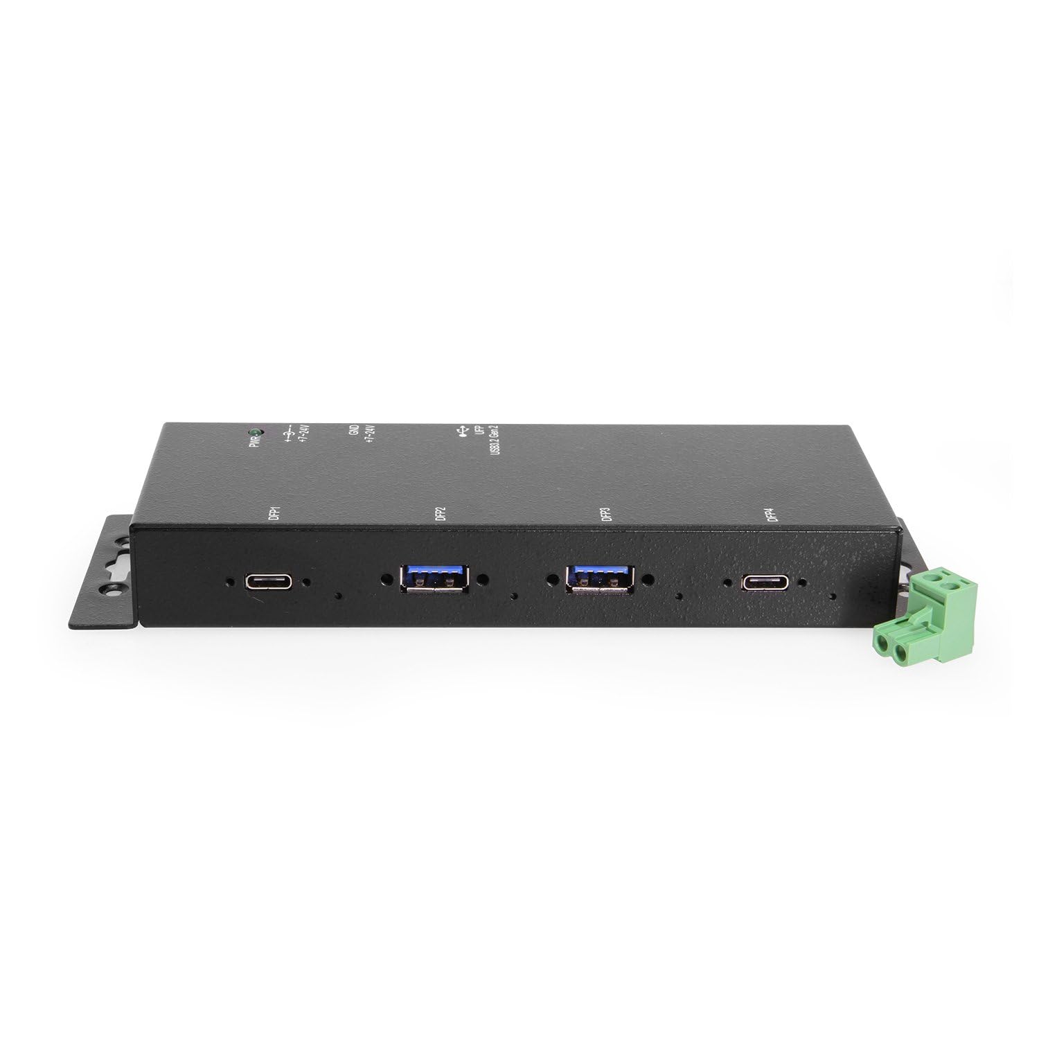 4-Port USB 3.2 Hub with 2 USB-C & 2 USB-A Ports | 15KV ESD Surge Protection | High-Speed Data Transfer | Perfect for Laptop, Desktop, Gaming & Office Setup
