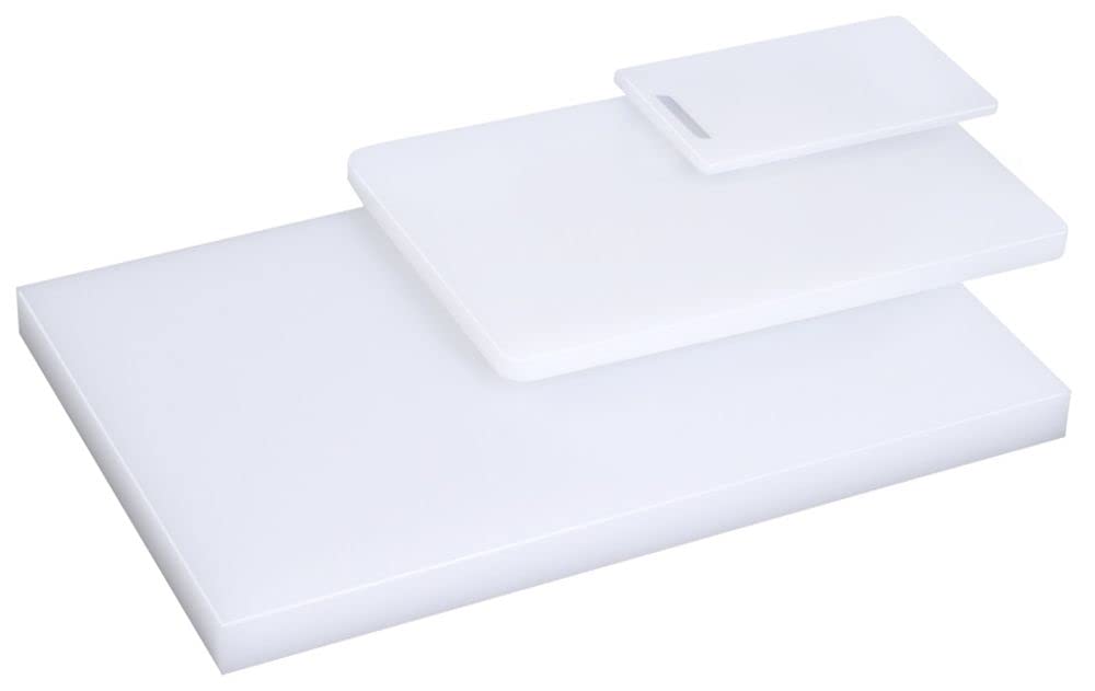 Non-Slip Bamboo Cutting Board with Feet - Large Kitchen Chopping Board for Meat, Vegetables & Fruits - Perfect for Countertop & Food Prep