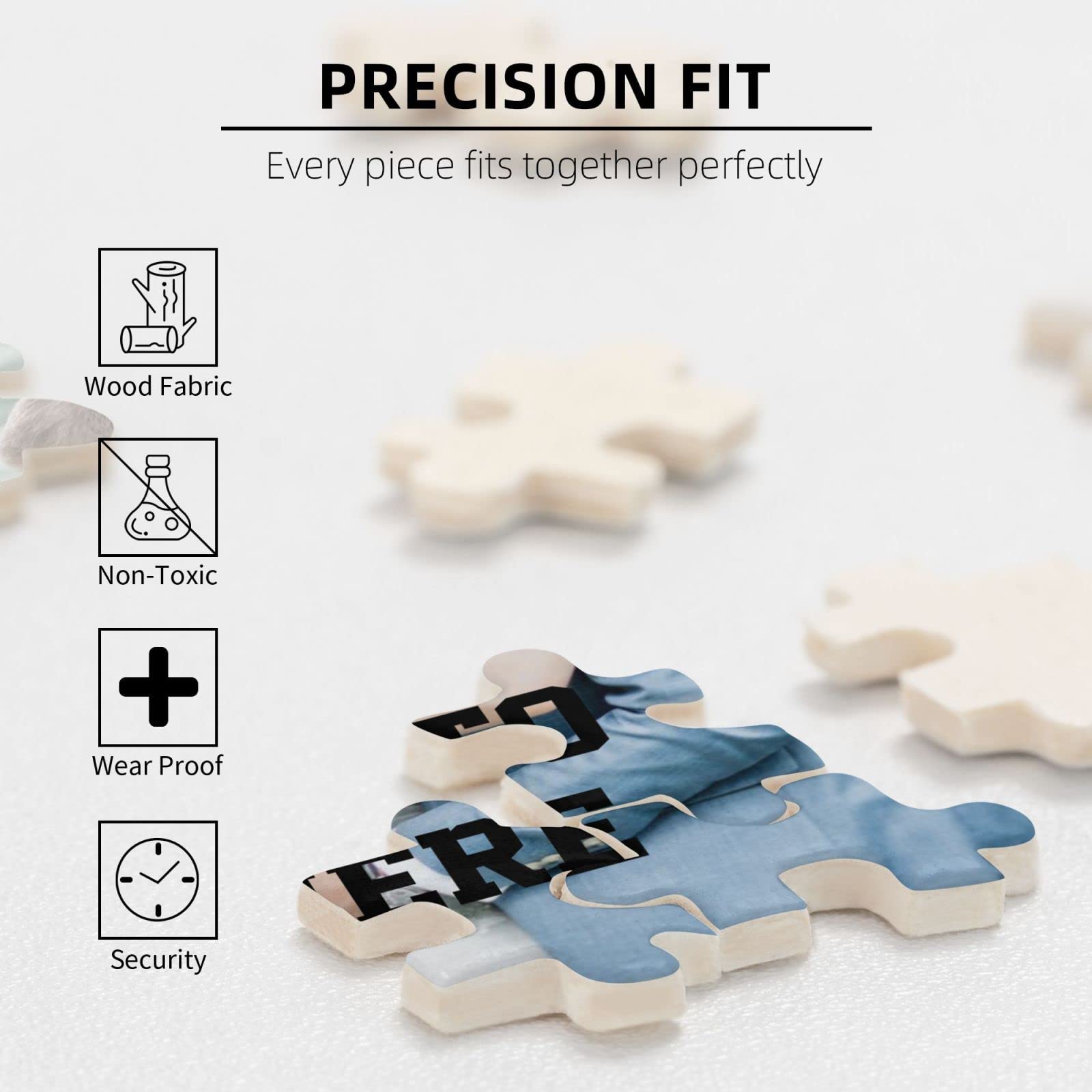 1000 Pcs Custom Photo Puzzle - Personalized Jigsaw Puzzle with Your Image or Text (300/500/1000 Pieces) - Perfect Gift for Adults & Teens - Great for Family Game Nights, Birthday Presents & Home Decor