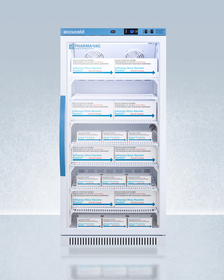 Accucold 8 Cu.Ft. Upright Vaccine Refrigerator ARG8PV - Medical Grade Storage for Vaccines, Pharmaceuticals & Lab Use - Perfect for Clinics, Hospitals & Research Facilities