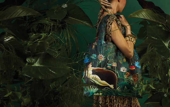 LOQI Tote Bag MUSEUM Collection © MoMA New York - Reusable Shopping Bag with Art Design, Lightweight & Durable for Groceries, Travel, Work & Daily Use
