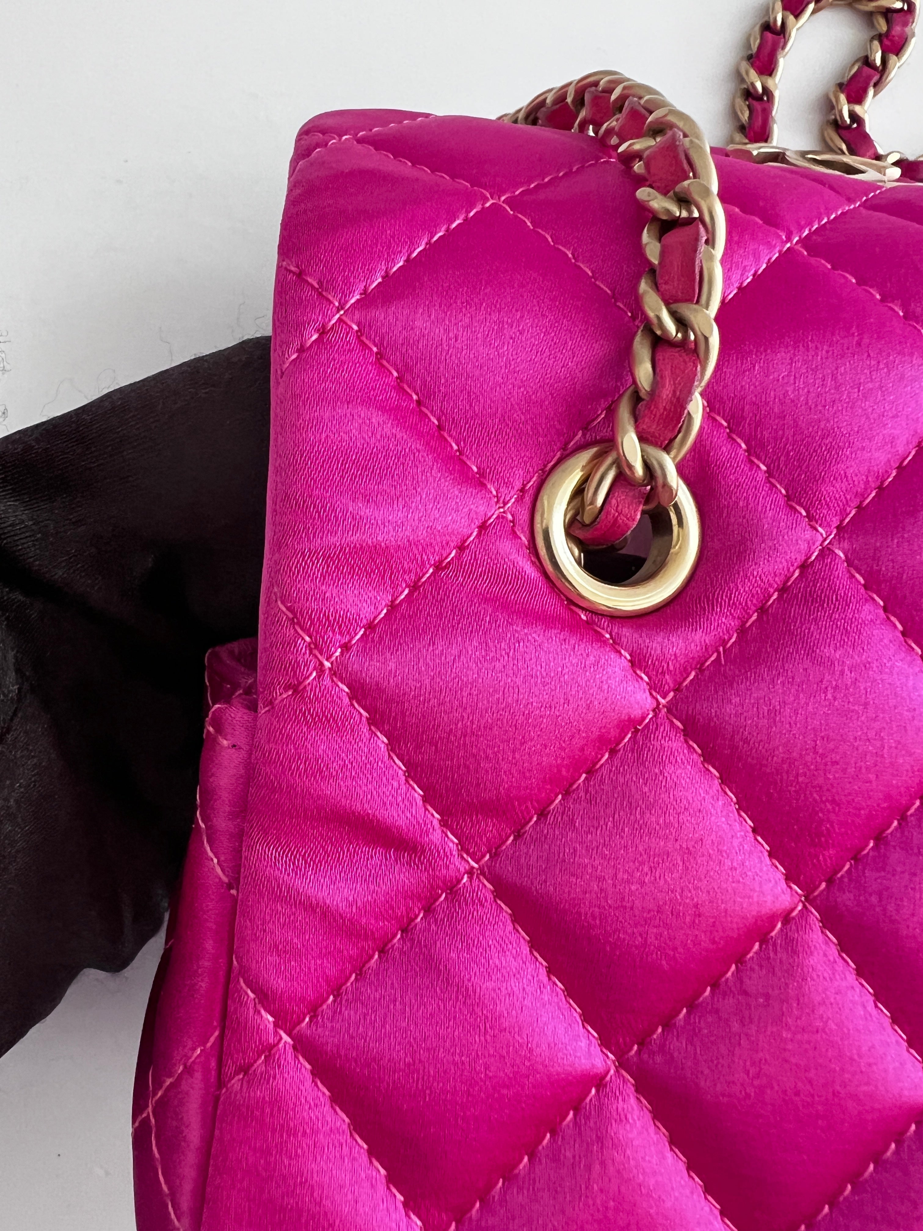 Vintage Chanel Pink Sequin Mini Flap Bag - Luxury Designer Crossbody Purse for Women, Evening Parties & Special Occasions
