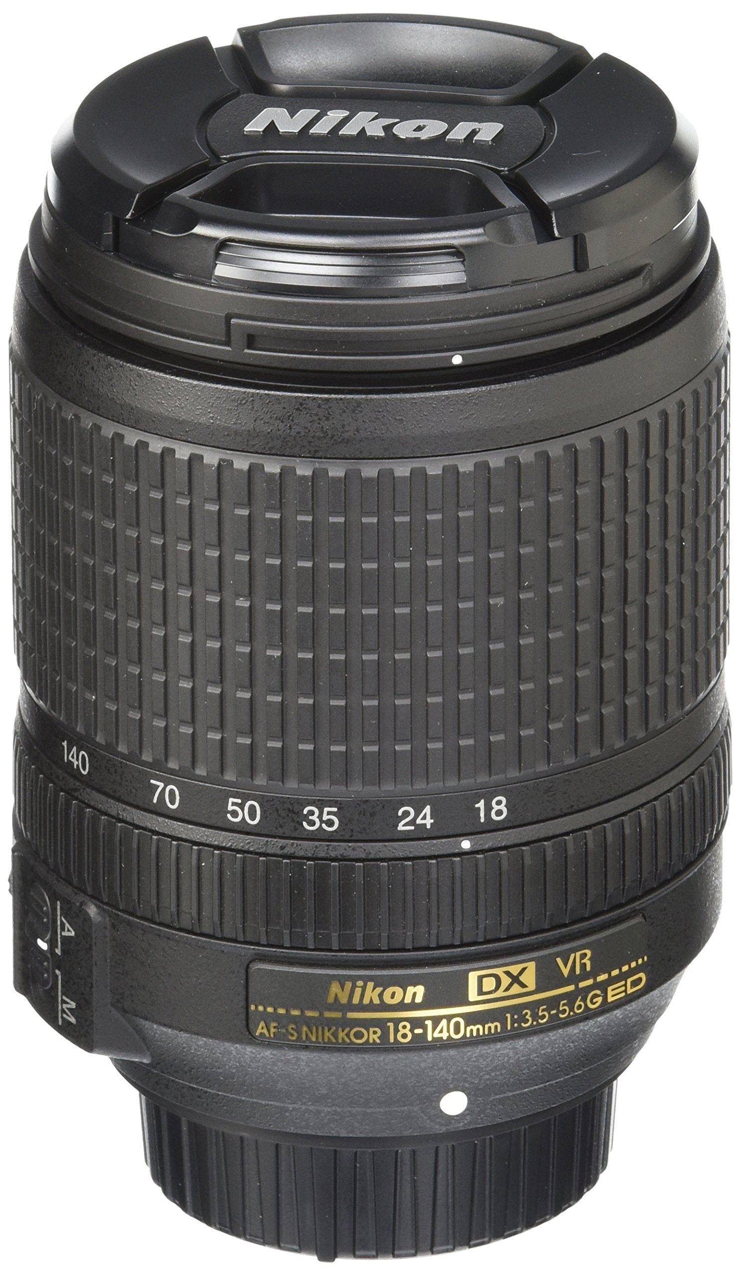 Nikon AF-S DX NIKKOR 18-140mm f/3.5-5.6G ED VR Lens for DSLR Cameras - Perfect for Travel, Wildlife & Portrait Photography