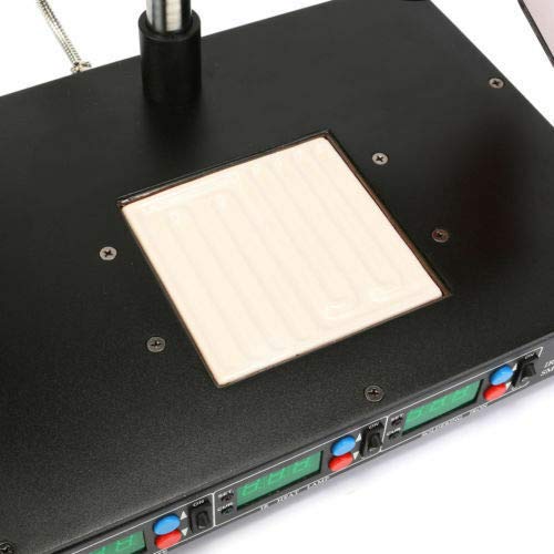 Professional T862++ BGA Rework Station with Infrared IR Soldering & SMD Welder - Preheating Machine for PCB Repair, Motherboard Rework, and Electronics Maintenance - Ideal for Tech Workshops and DIY Electronics Projects