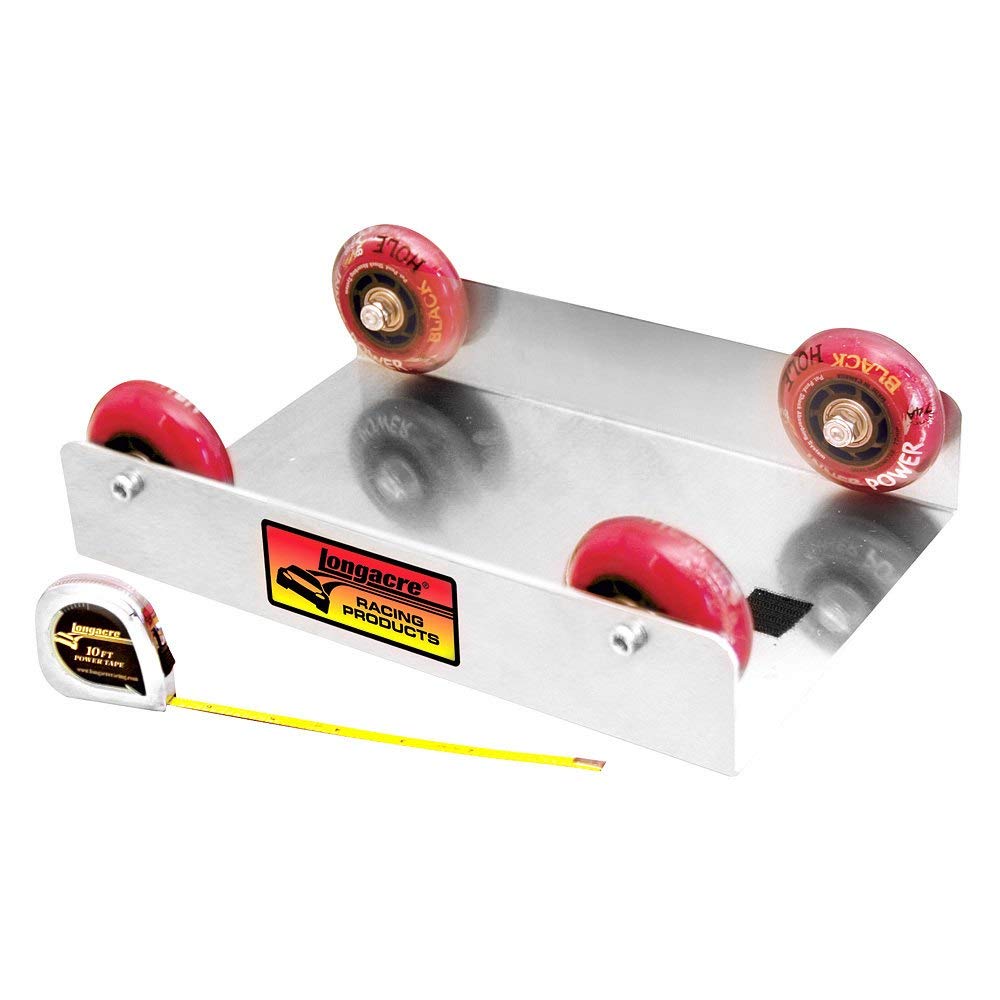 Longacre Racing Tire Roll Out with Measuring Tape - High Precision Tire Measuring Tool for Track Racing & Performance Tuning | Perfect for Motorsports, Auto Shops & DIY Enthusiasts