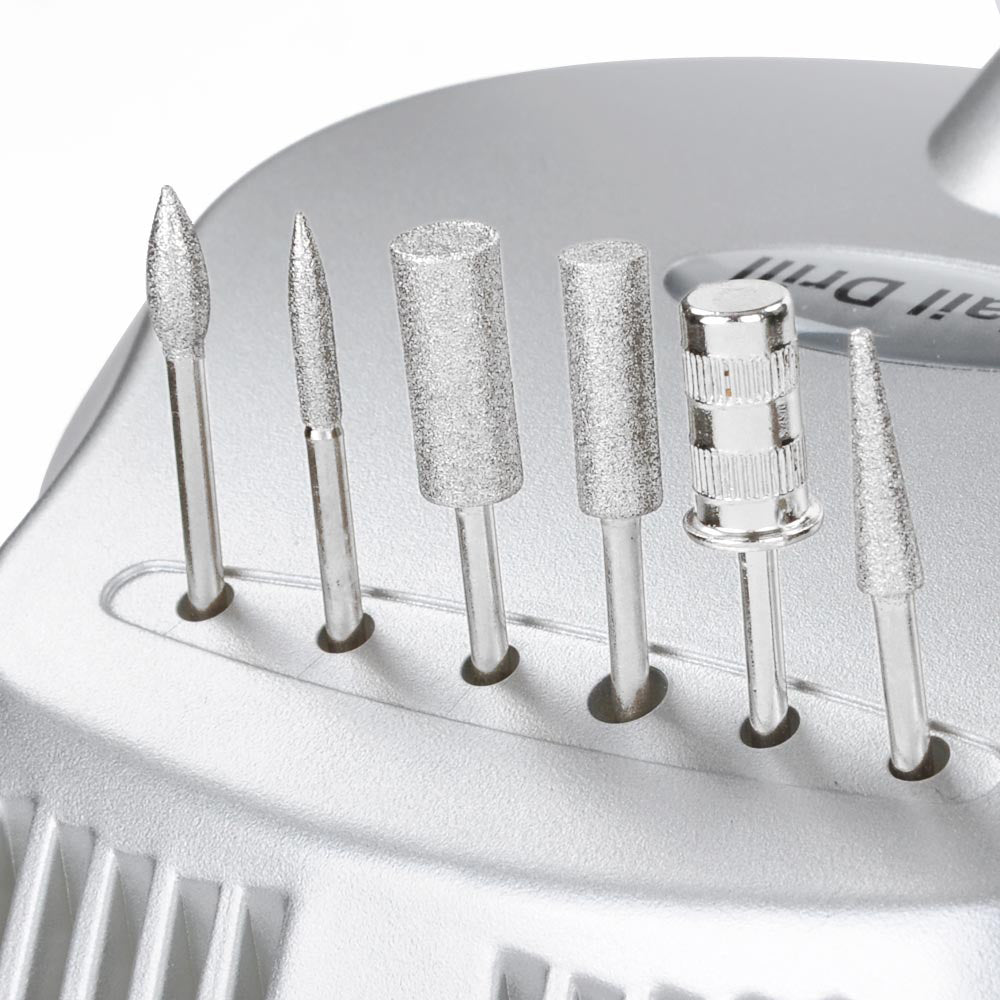 Professional Electric Nail Drill Kit for Acrylic & Gel Manicures - Cordless Nail File with Pedal Control for Salon & Home Use - Perfect for Nail Art, Extensions & Pedicures