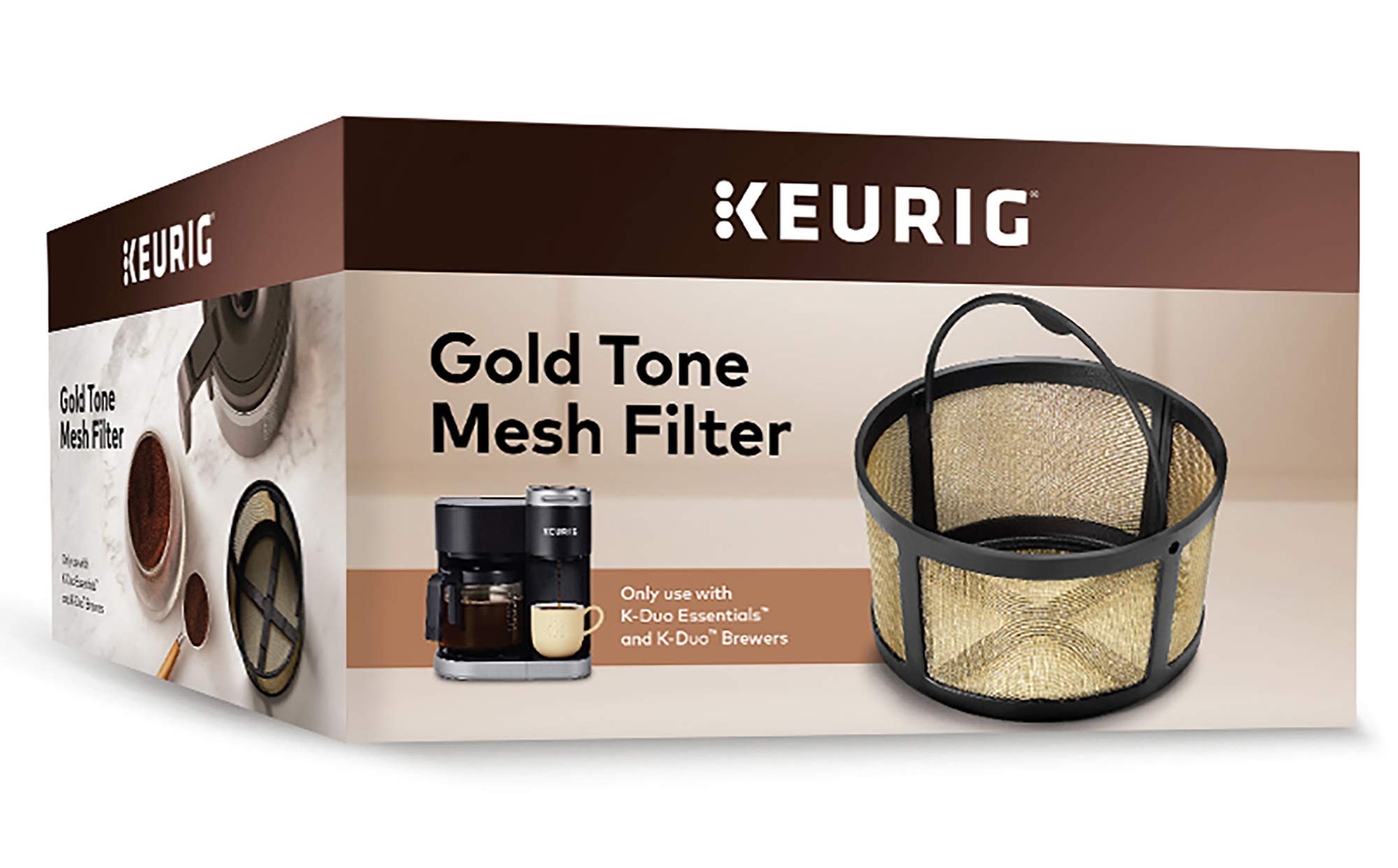 Keurig K-Duo Plus Single Serve & Carafe Coffee Maker Bundle - 12oz & Carafe Coffee Brewer with Hot Water Dispenser for Home & Office Use