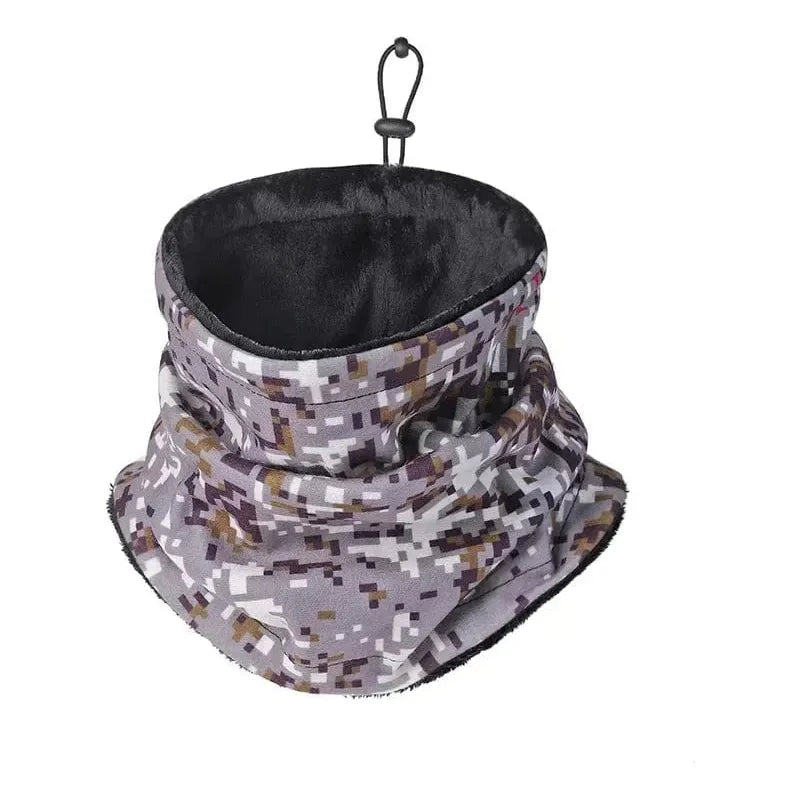 Winter Warm Ski Mask for Men - Fleece Neck Warmer & Windproof Scarf - Balaclava for Camping, Hiking, Fishing & Cycling - Cold Weather Face Protection