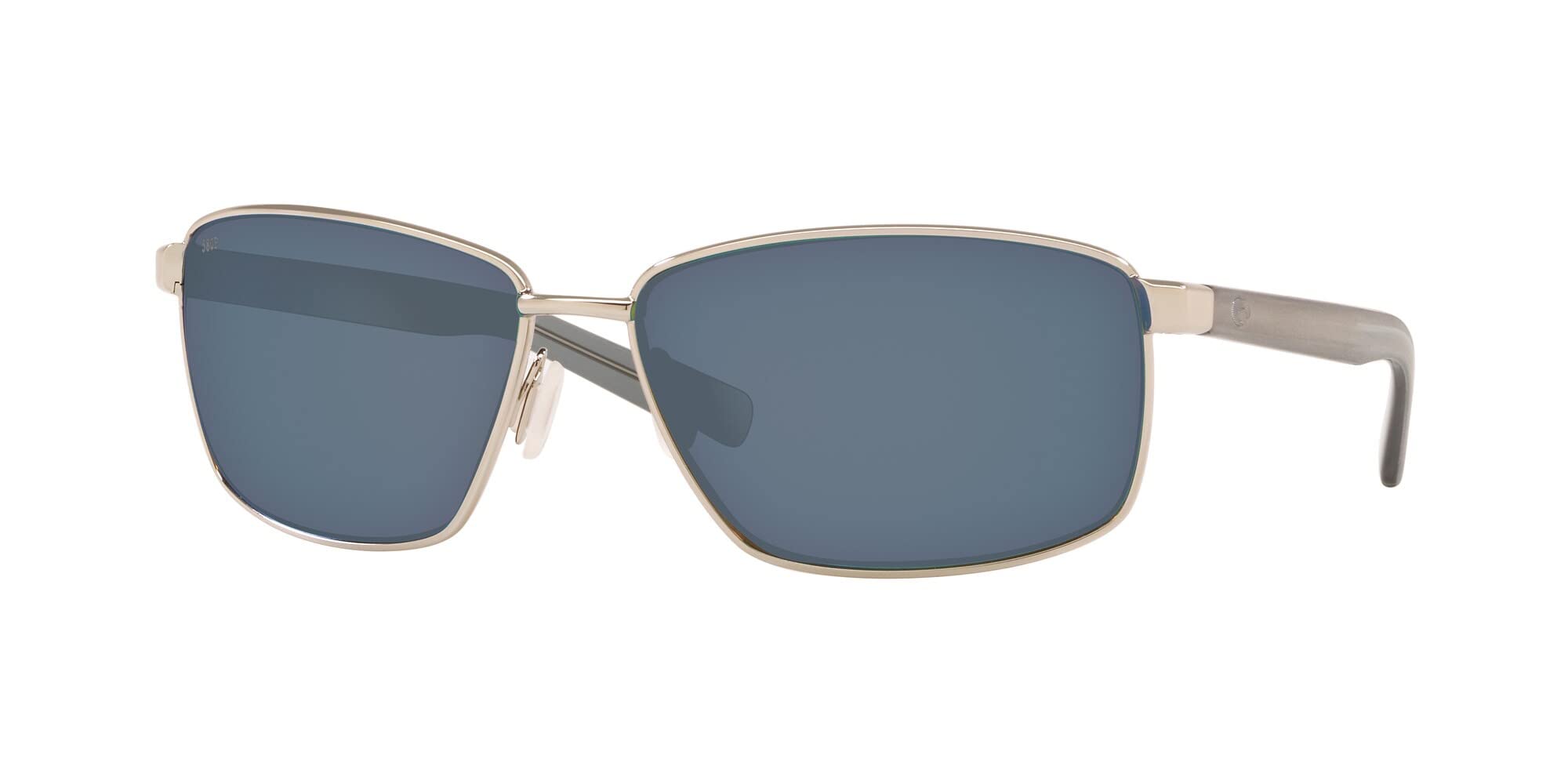Costa Del Mar Men's Ponce Rectangular Polarized Sunglasses - UV Protection, Lightweight & Durable for Fishing, Driving & Outdoor Activities