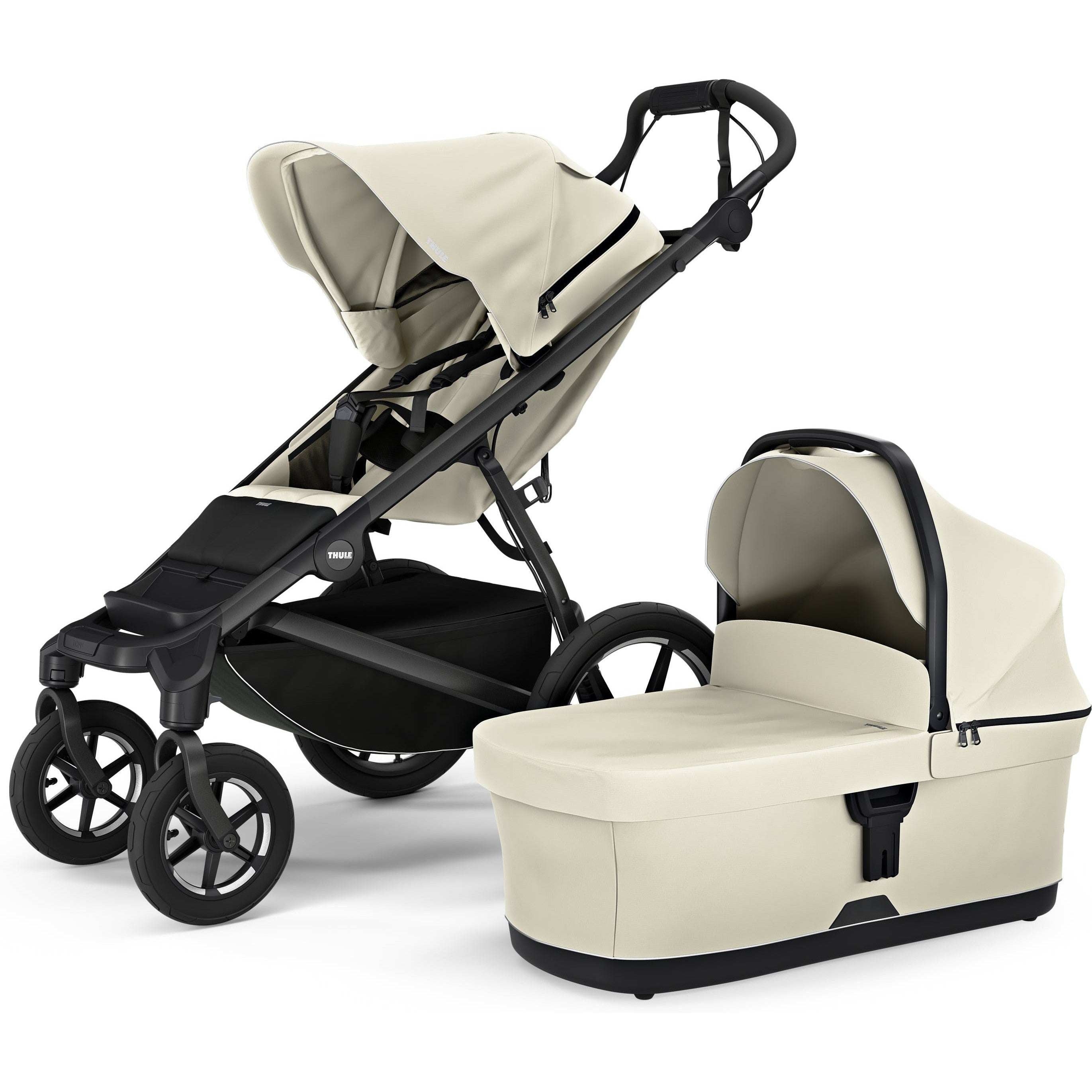 Thule Bassinet for Babies - Lightweight, Portable & Safe Infant Travel Bed - Perfect for Camping, Road Trips & Airplane Travel