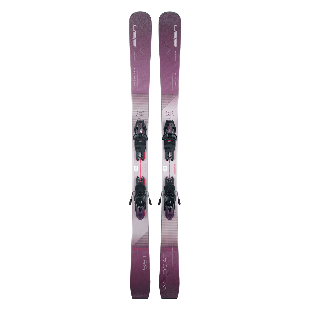 Elan WILDCAT 86 TI PS Ski with ELW 11.0 DB303020 Bindings 2025 - All-Mountain Performance for Powder, Groomers & Backcountry Adventures