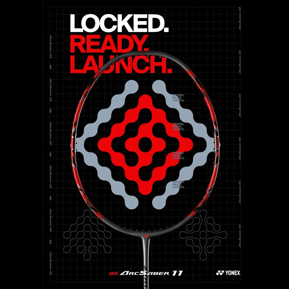 Yonex Arcsaber 11 Tour Badminton Racket - Grayish Pearl (Pre-Order) | Professional Grade Carbon Graphite Shuttlecock Racquet for Tournament & Training | Perfect for Advanced Players & Competitive Matches