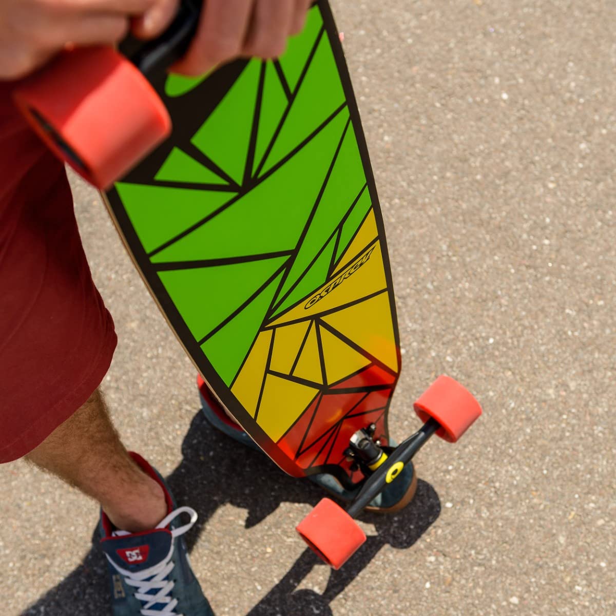 **Osprey 39-inch Twin Tip Longboard Skateboard – Canadian Maple Deck, Complete Setup for Adults, Kids & Beginners – Multiple Colors – Perfect for Cruising, Commuting & Downhill Riding**
