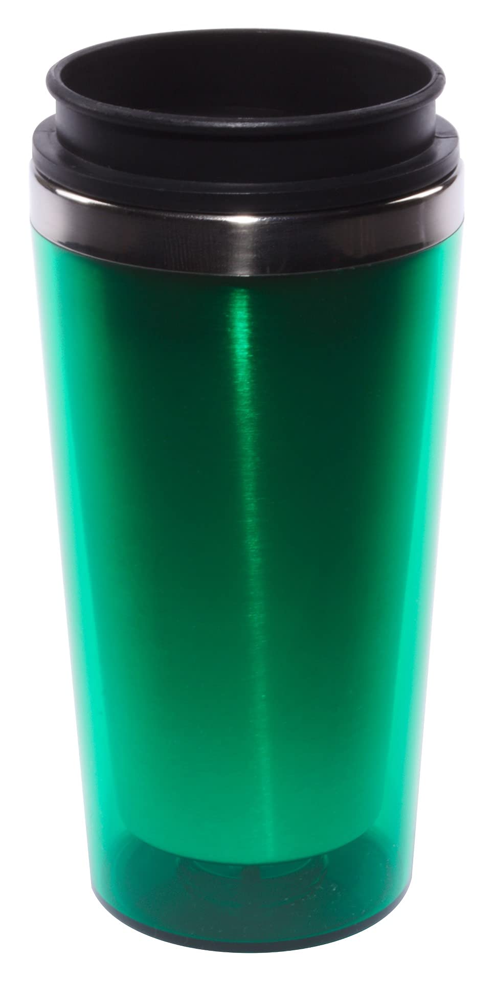 Smart Go - 36-Pack Translucent Acrylic Stainless Steel Tumblers - 16oz Insulated Green Cups for Cold & Hot Drinks - Bulk Drinkware for Restaurants, Cafes, Offices & Outdoor Events