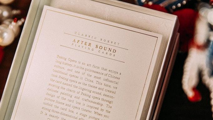 After Sound Classic Boxset Playing Cards - Premium Collectible Deck for Card Games, Magic Tricks & Poker Nights | Perfect for Gifts, Parties & Game Nights