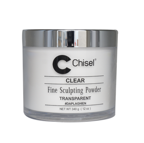 Professional Clear Acrylic Powder for Nails - High-Quality Chisel Acrylic Powder for Strong & Durable Nail Extensions - Perfect for Salon, DIY Manicures & Nail Art Designs
