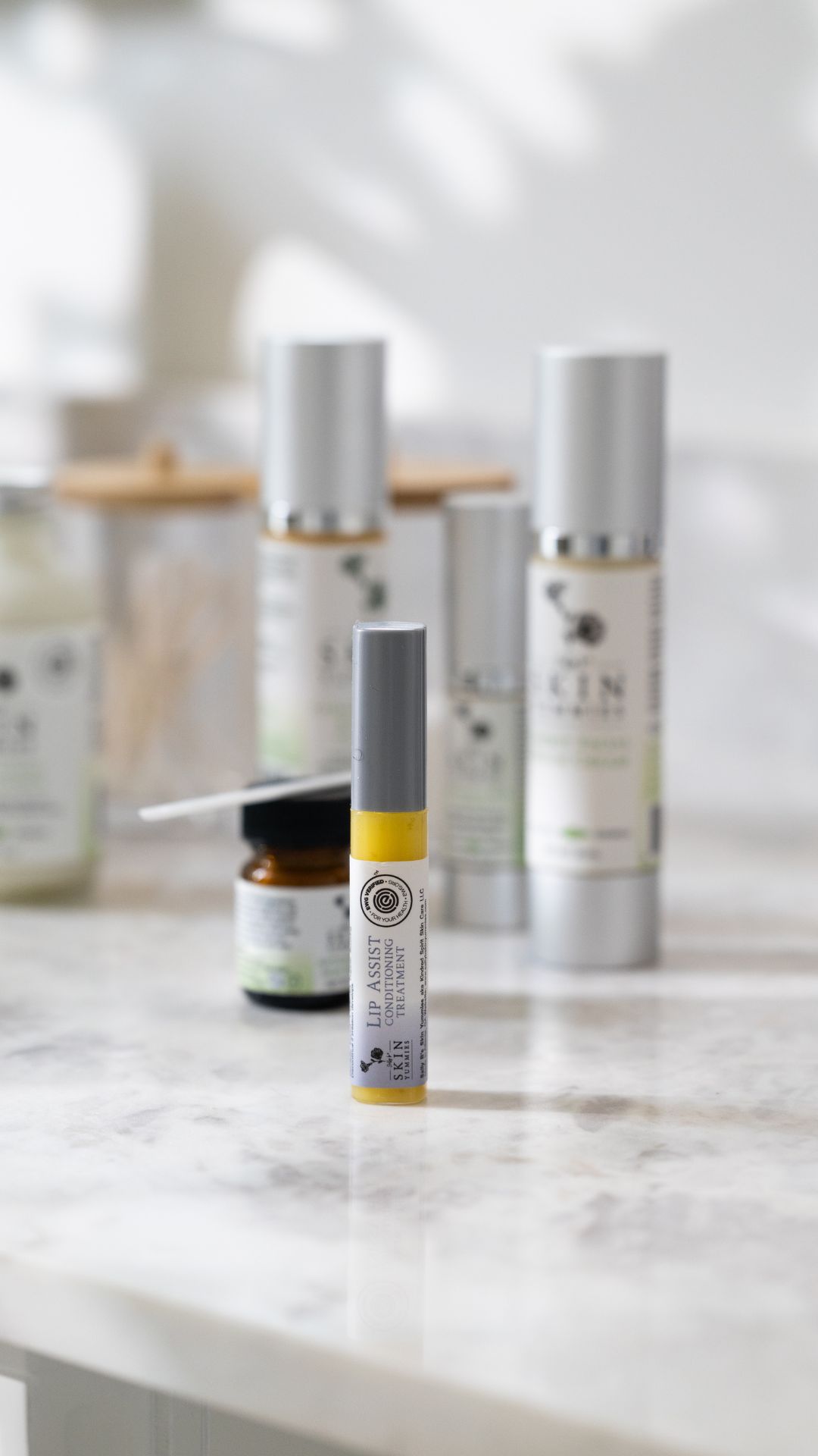 Natural Botanical Lip Balm for Dry & Cracked Lips - Moisturizing Treatment with Shea Butter & Vitamin E - Perfect for Winter Care & Daily Hydration