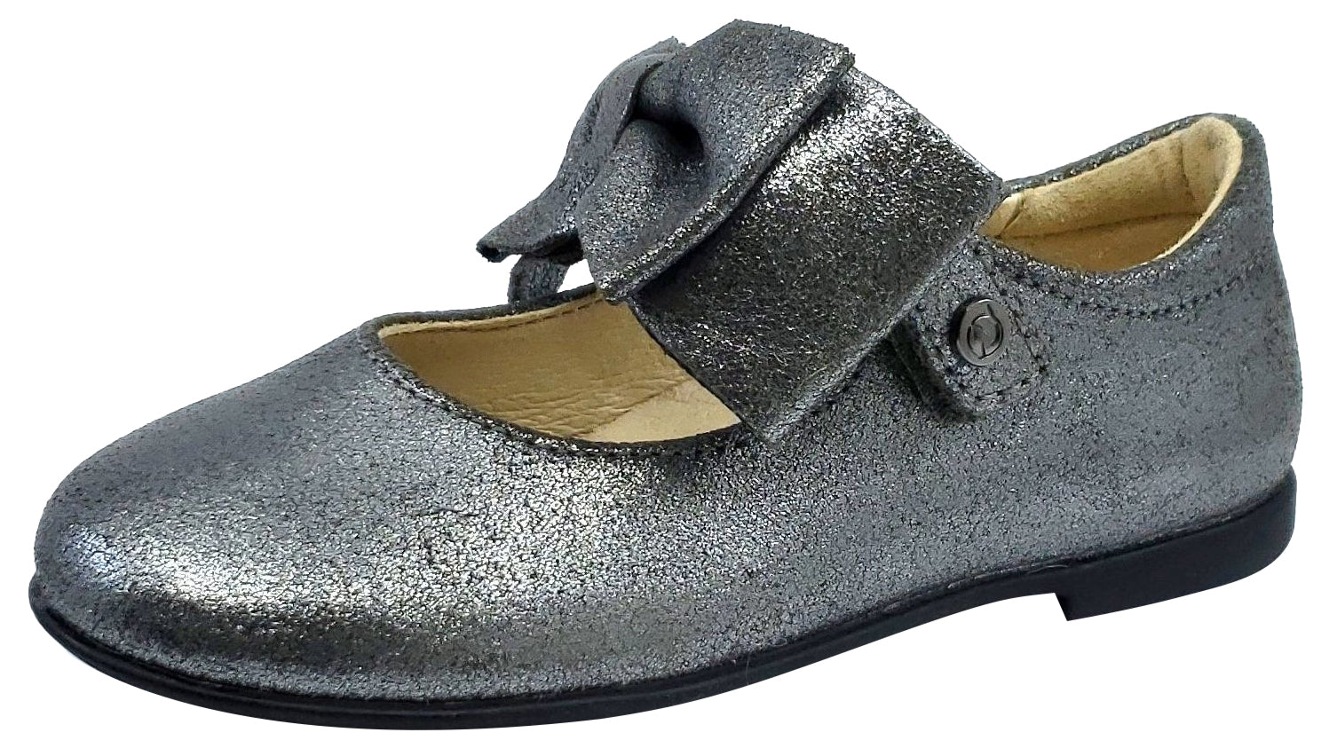 Naturino Girl's STRESA Glitter Velcro Sneakers - Stylish & Comfortable Shoes for School, Play & Everyday Wear