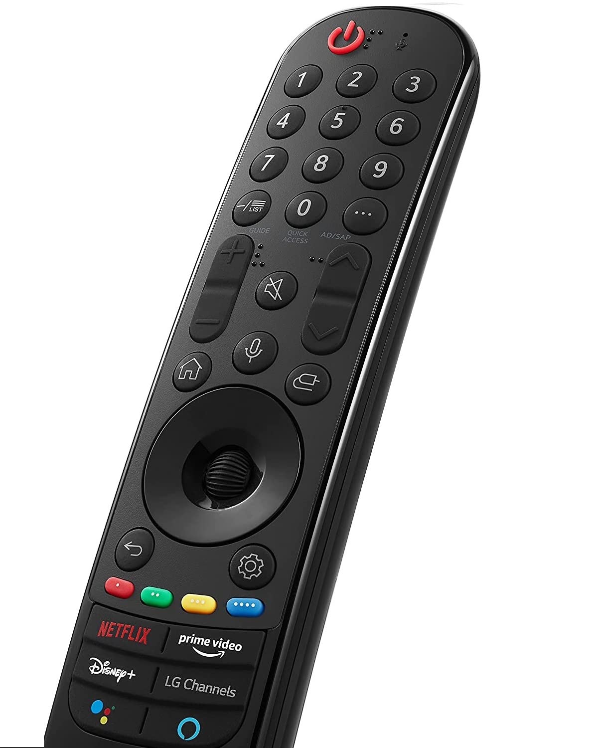 OEM Replacement Magic Bluetooth TV Remote Controller with Microphone for LG Televisions (MR21GA) - Perfect for Smart TV Control, Voice Search & Home Entertainment System