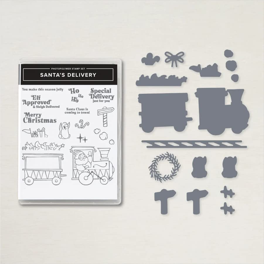 Premium Card Making Stamps and Dies Set - Metal Cutting Dies, DIY Silicone Stamps for Scrapbooking, Greeting Cards - Perfect for Christmas, Halloween, Thanksgiving Crafts (5511) | Arts & Crafts Supplies for Handmade Cards, Home Decor, Gift Wrapping