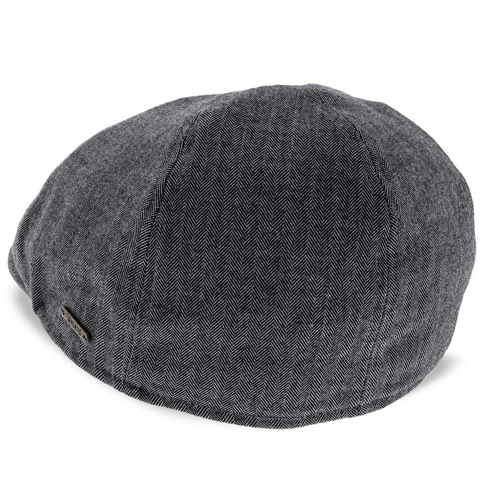 Walrus Checkmate Dark Gray Duckbill Cap - Stylish Casual Wear