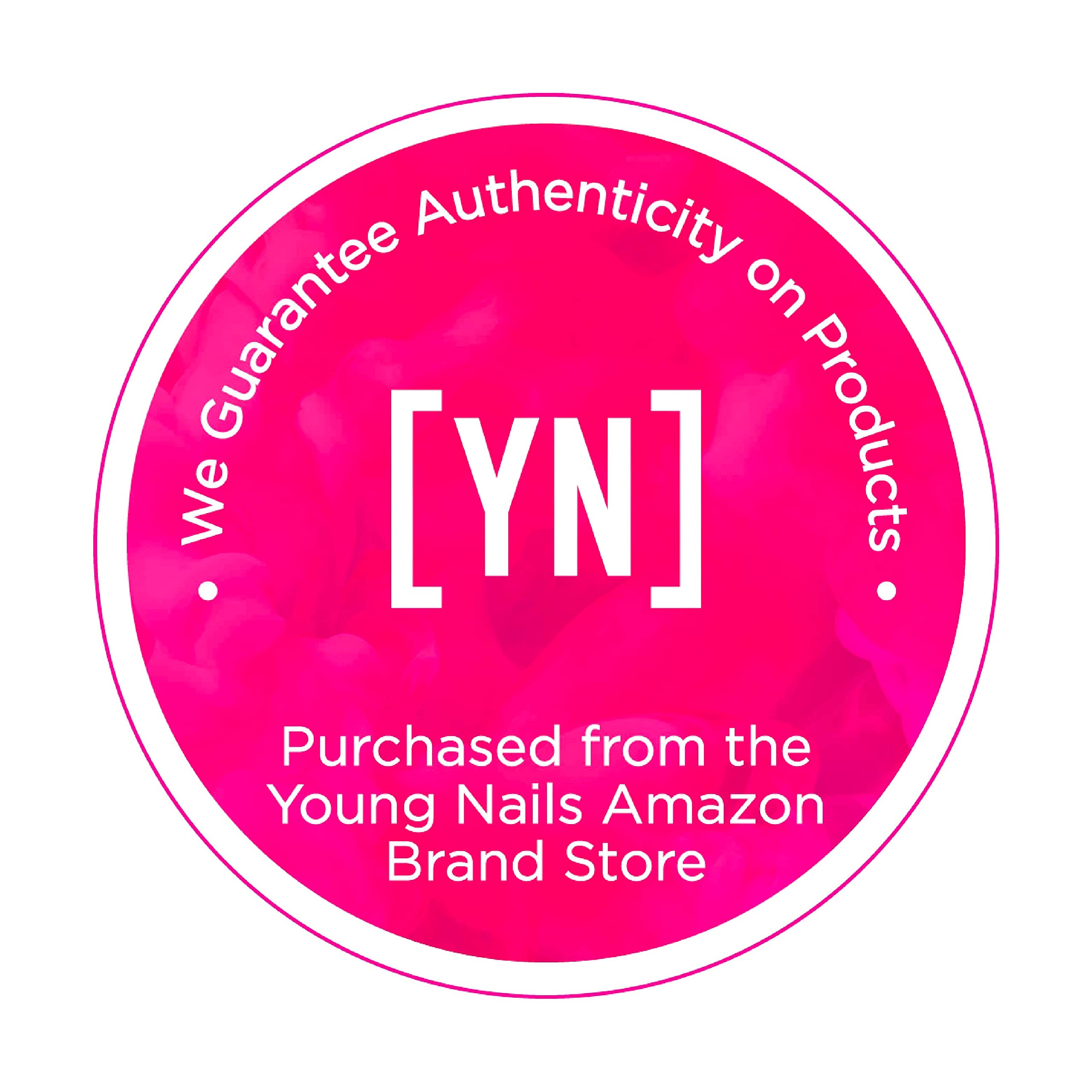 Young Nails Professional Manicure Kit - Complete Starter Set for Beginners & Nail Artists | Includes Essential Tools for Home & Salon Use | Perfect for DIY Nails, Gel Polish Application & Professional Nail Care
