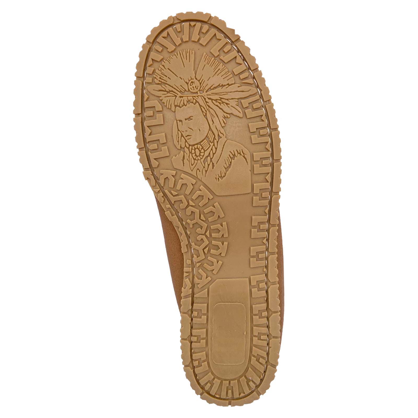 Women's Beaded Moccasin Shoes with Comfortable Rubber Sole - Perfect for Casual Wear, Indoor Slippers & Boho Fashion Outfits
