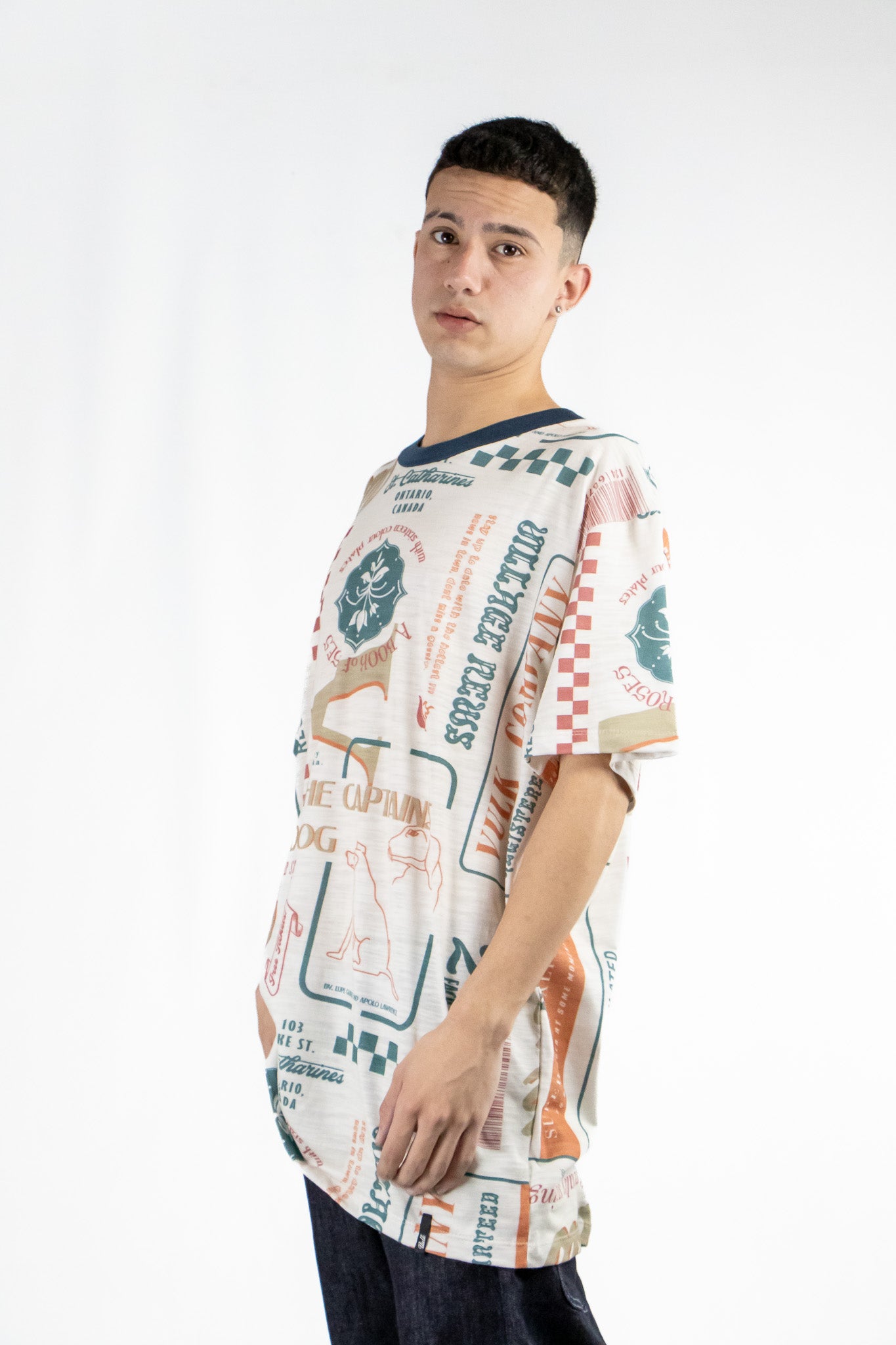 Vintage Paper Print T-Shirt for Men & Women - Retro Graphic Tee for Casual Wear, Street Style & Everyday Outfits