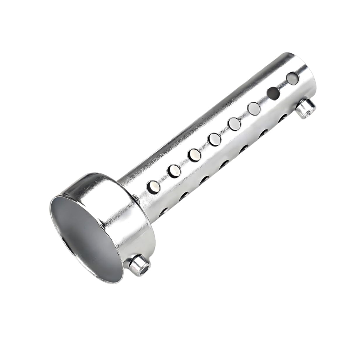 Stainless Steel Motorcycle Exhaust Muffler - 48mm Universal Fit for Enhanced Sound Performance