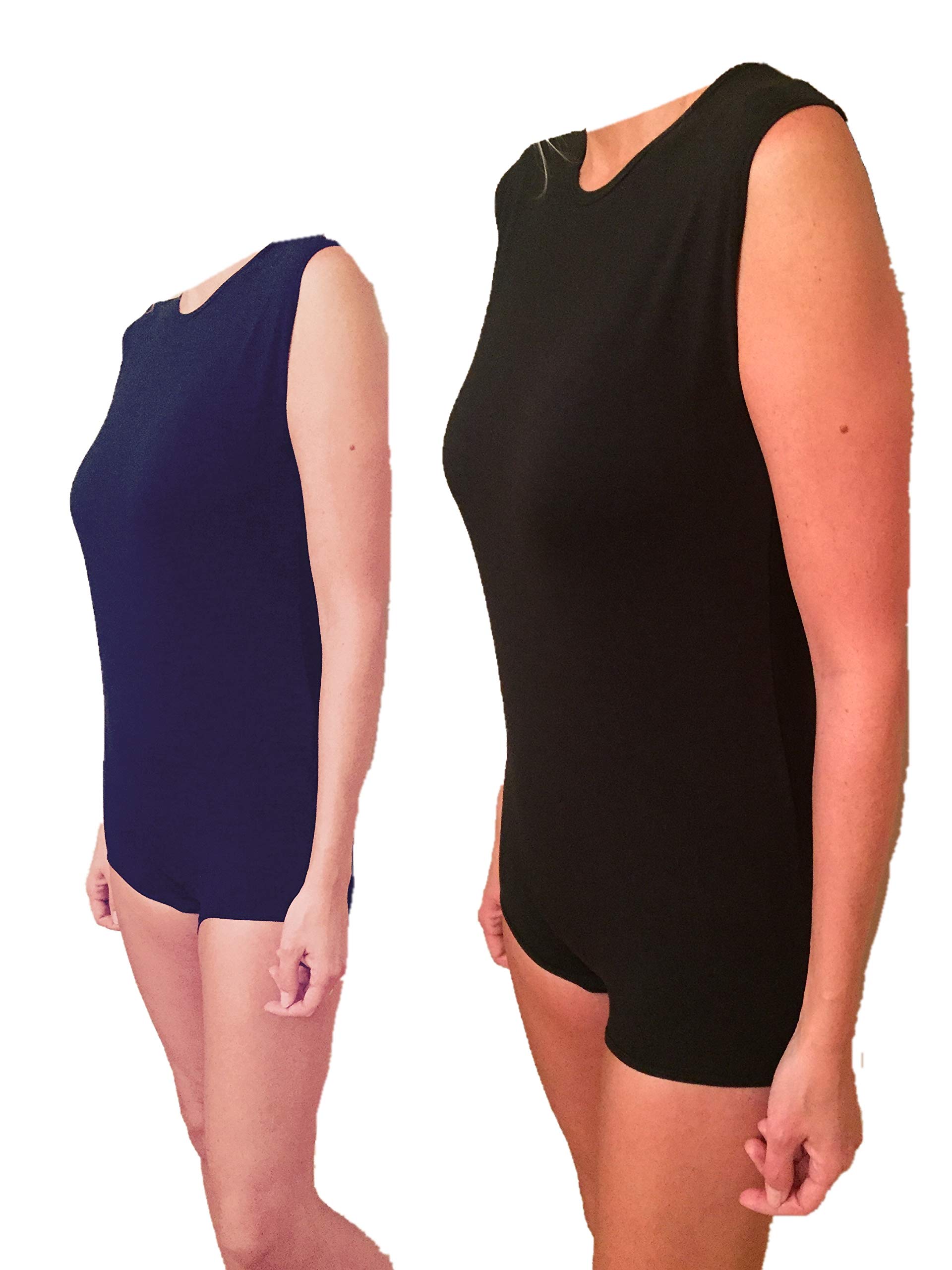 Adult & Child Incontinence Onesie - Small Size, Black - Comfortable & Absorbent for Day & Night Use - Perfect for Home, Travel & Caregiving