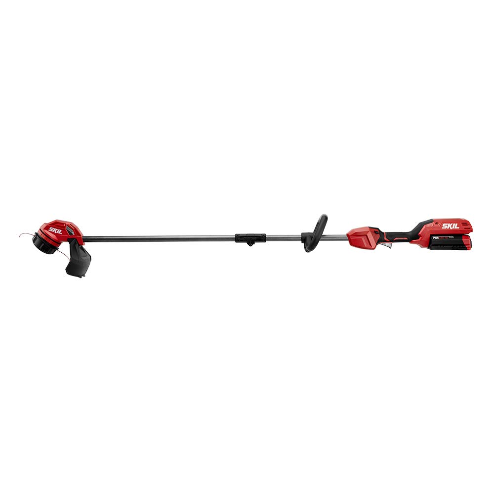 SKIL PWR CORE 40 Brushless 40V 14-Inch Cordless String Trimmer Kit with Dual Line Bump Feed - Includes 2.5Ah Battery & Auto PWR JUMP Charger (LT4818-10) - Perfect for Lawn Care, Yard Maintenance, and Edging