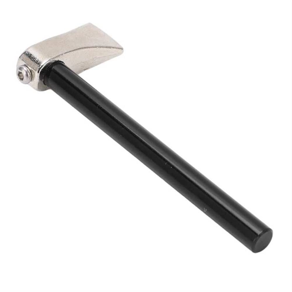 LYunce RC Aluminum Alloy Axe - 1/10 Scale Metal Crawler Car Upgrade Part for Traxxas, Redcat & Axial - Black/Silver Finish - Durable Off-Road Accessory for RC Rock Crawling & Trail Adventures