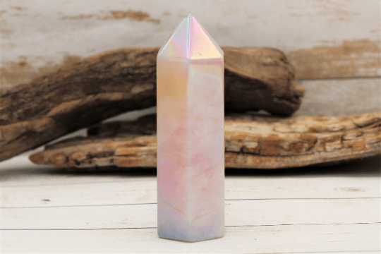 Healing Rose Quartz Crystal Tower - Natural Stone for Meditation, Reiki, Chakra Balancing & Home Decor - Perfect for Yoga, Spiritual Healing & Positive Energy