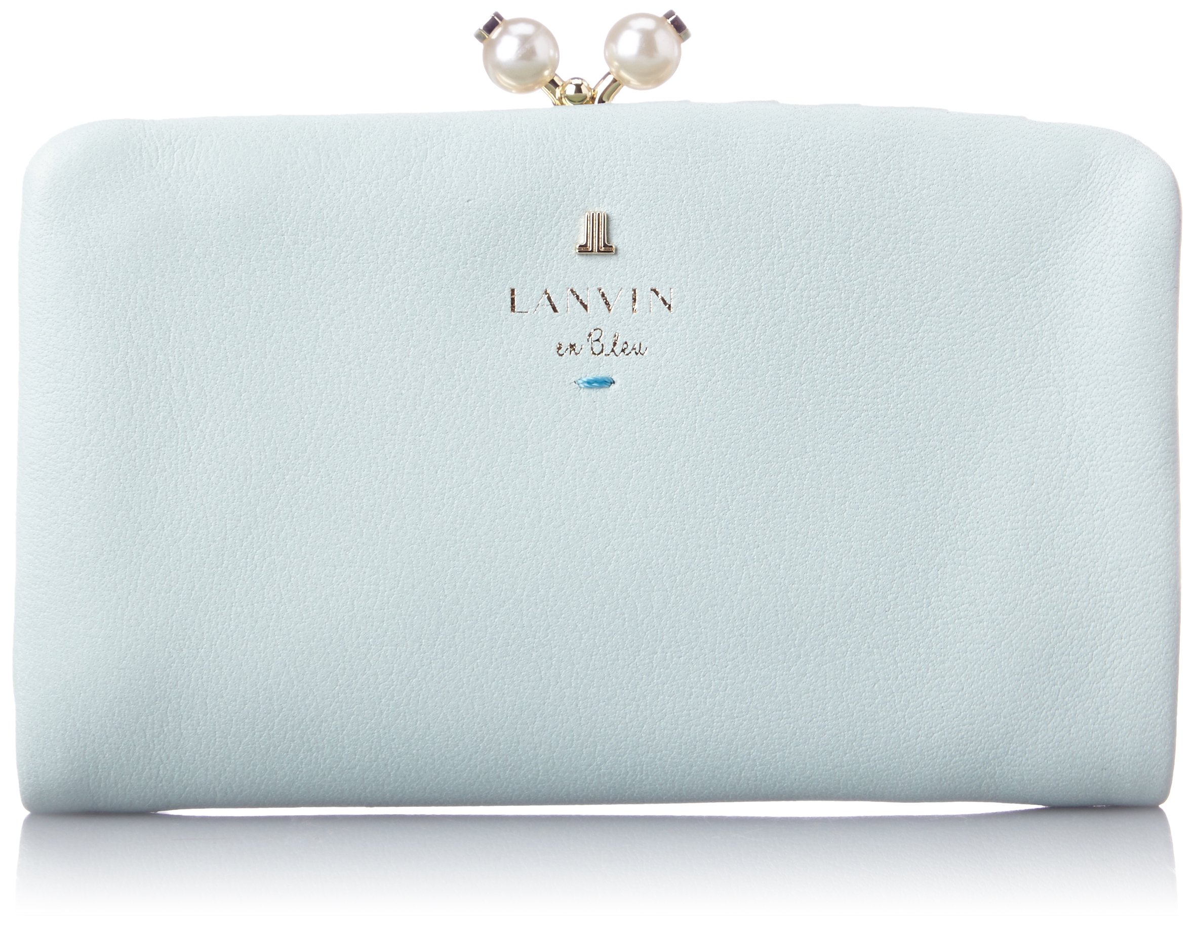 LANVIN en Bleu Women's Wallet - Luxury Leather Wallet for Women - Perfect for Everyday Use, Travel & Gifts