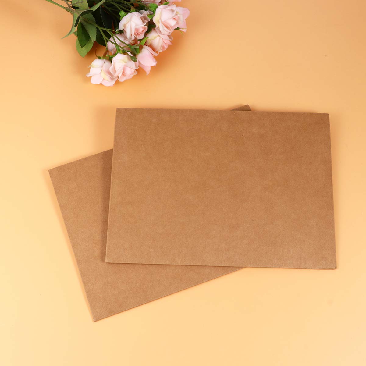10pcs Kraft File Folders - A4 Document Organizer with Elastic Closure for Office, School, and Home Organization | Perfect for Bills, Receipts, and Important Papers