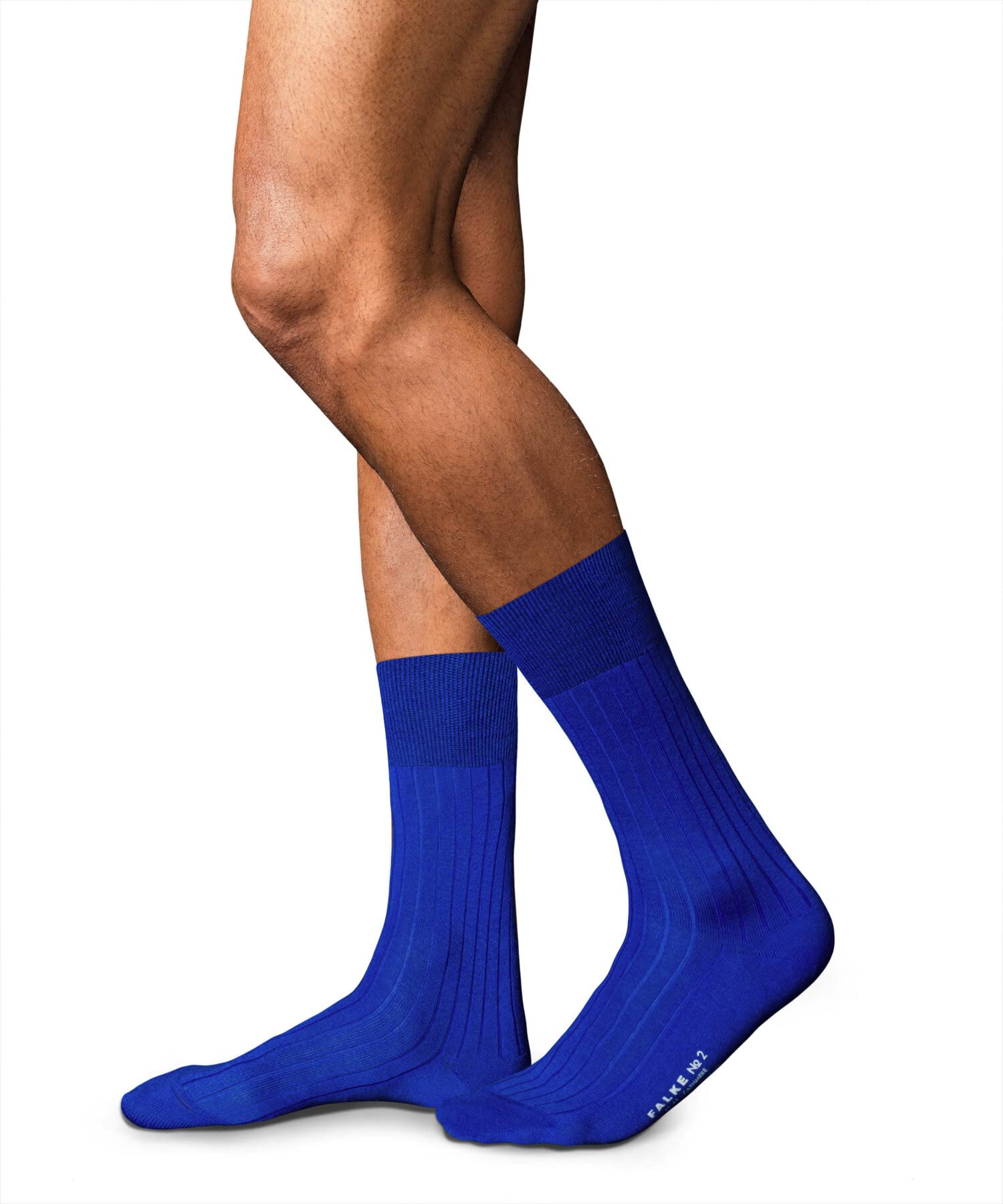 FALKE Men's No. 2 Premium Cashmere Dress Socks - Lightweight, Ultra Soft & Insulating Crew Length Stockings for Business, Office & Formal Occasions