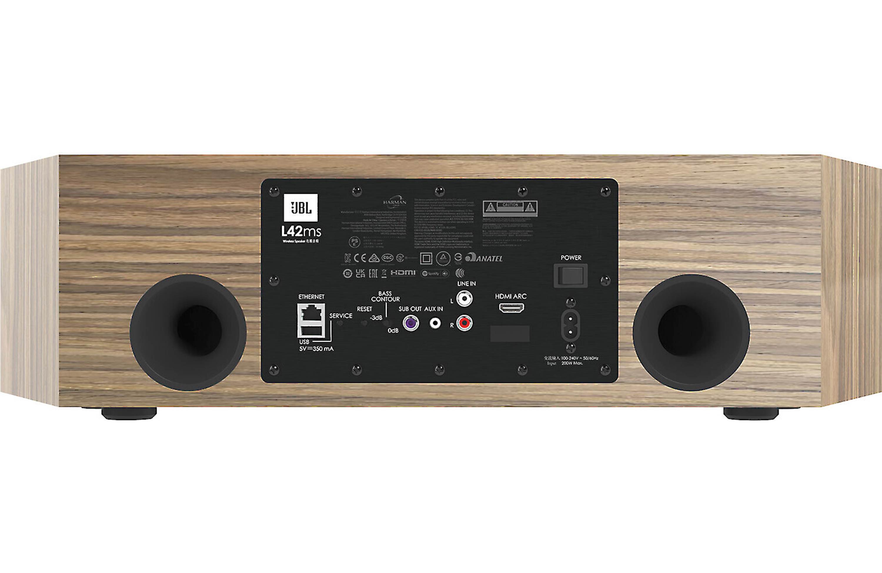 JBL L42MS High-Fidelity Integrated Music System with Bluetooth - Premium Home Audio for Living Room, Parties & Entertainment