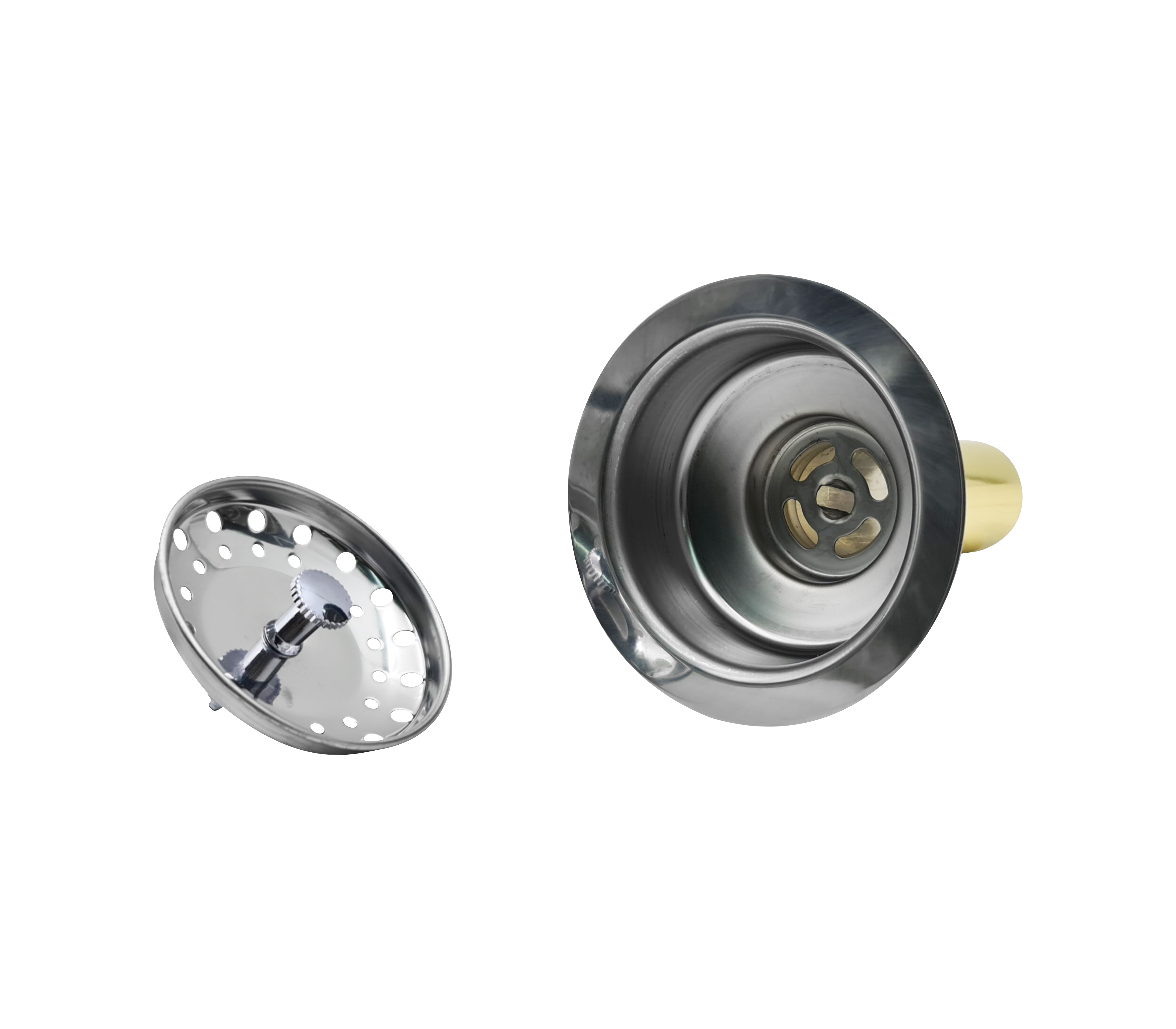 Stainless Steel Sink Strainer Basket - Durable Kitchen Drain Filter for Easy Cleaning | Perfect for Kitchen Sinks, Bathroom Drains & Utility Sinks