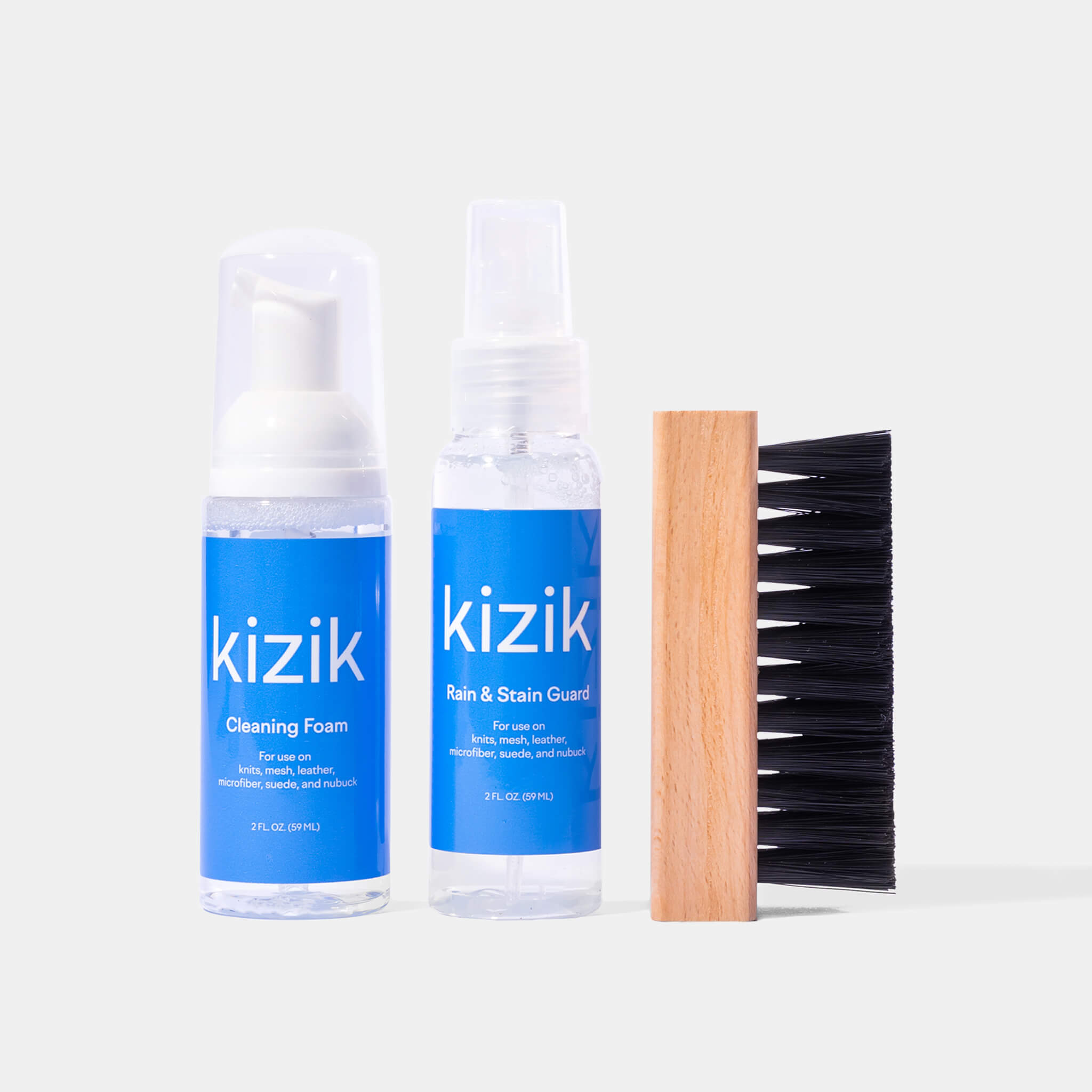 Kizik Shoe Cleaning Kit - Premium Sneaker Care Set for Men & Women - Perfect for Running Shoes, Sneakers, and Casual Footwear - Ideal for Home, Gym, and Travel Use