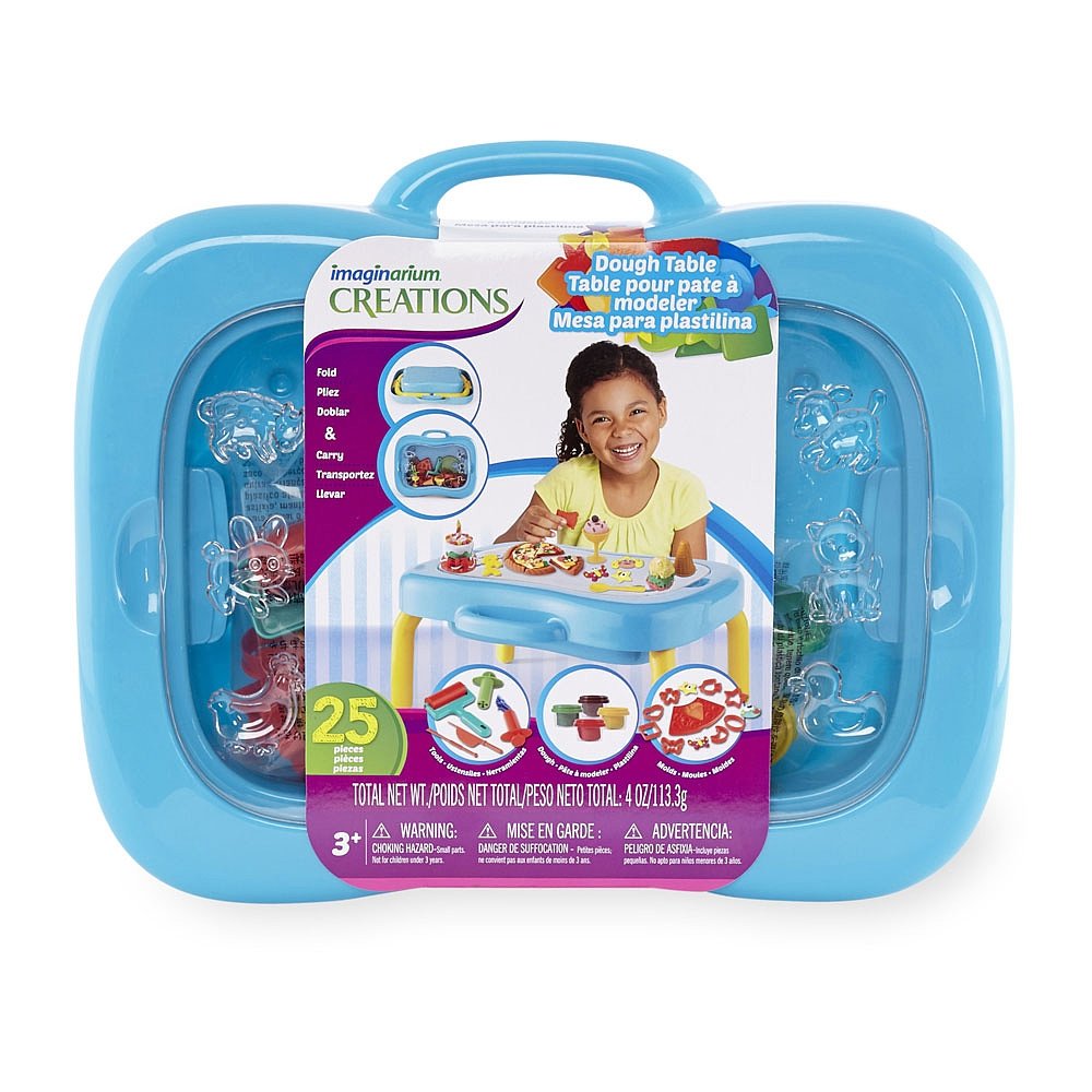 Imaginarium Dough 2-in-1 Activity Table Set for Kids - Creative Play & Learning Toy for Toddlers - Perfect for Arts, Crafts & Sensory Play at Home or Preschool