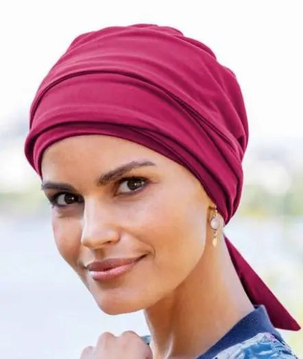 Stylish Reversible Bamboo Head Scarf - Soft & Breathable Hair Wrap for Women - Perfect for Yoga, Beach, Travel & Everyday Fashion Accessory