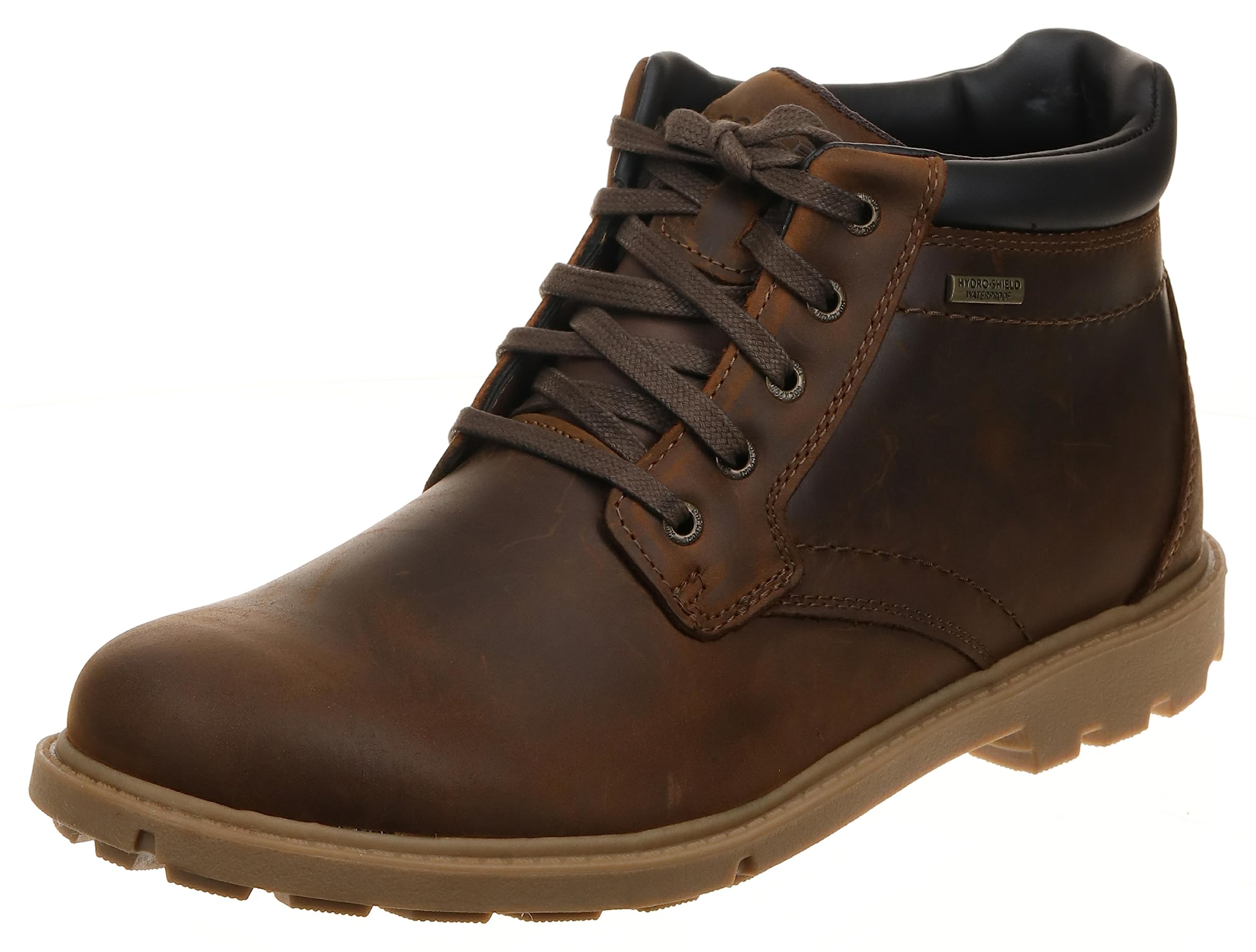 Rockport Men's Waterproof Rugged Bucks Boot - Durable Hiking & Outdoor Work Boots for All Weather Conditions