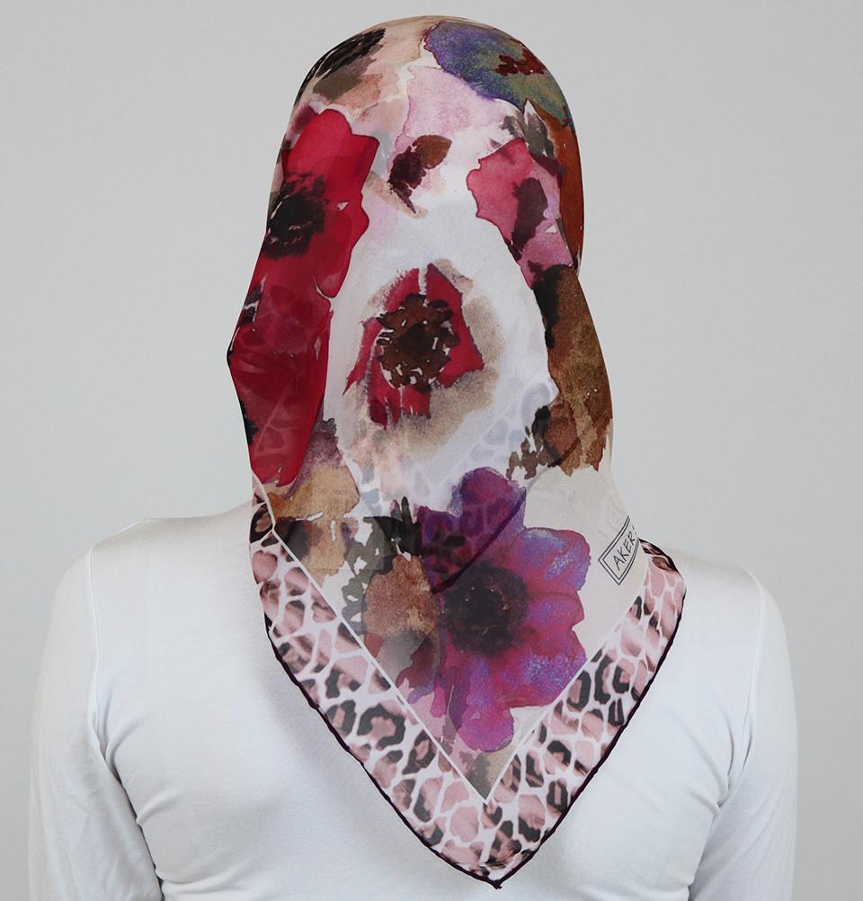 Aker 'Angel' Chiffon Hijab Scarf 6823 991 - Lightweight Muslim Headscarf for Women, Elegant Prayer Shawl, Perfect for Daily Wear & Special Occasions